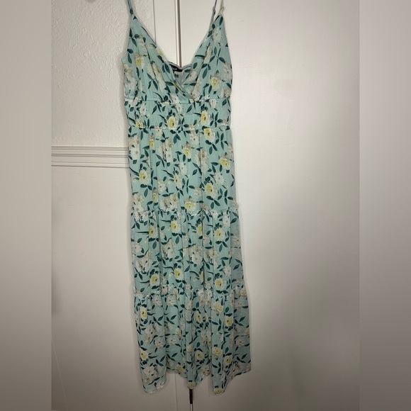 Trixxi Floral Print Dress with Spaghetti Straps size S - Picture 1 of 6